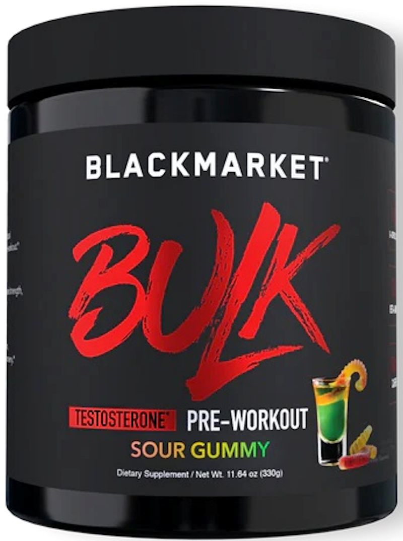 BlackMarket Labs Bulk Pre-Workout p