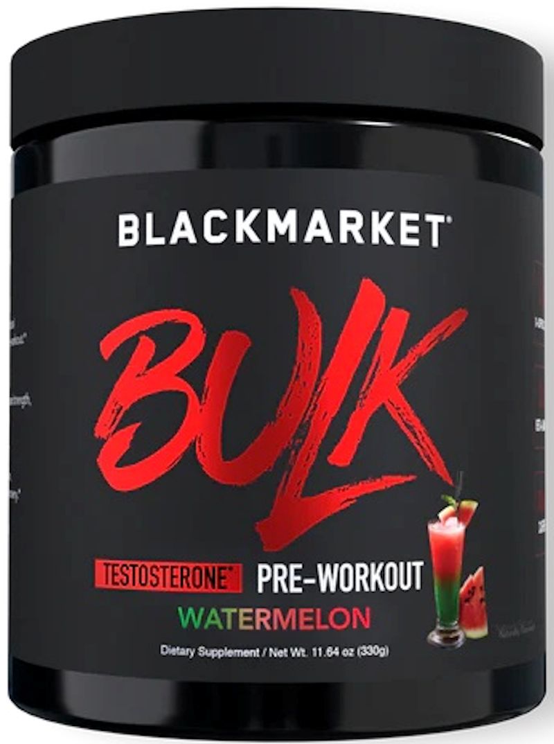 BlackMarket Labs Bulk Pre-Workout p