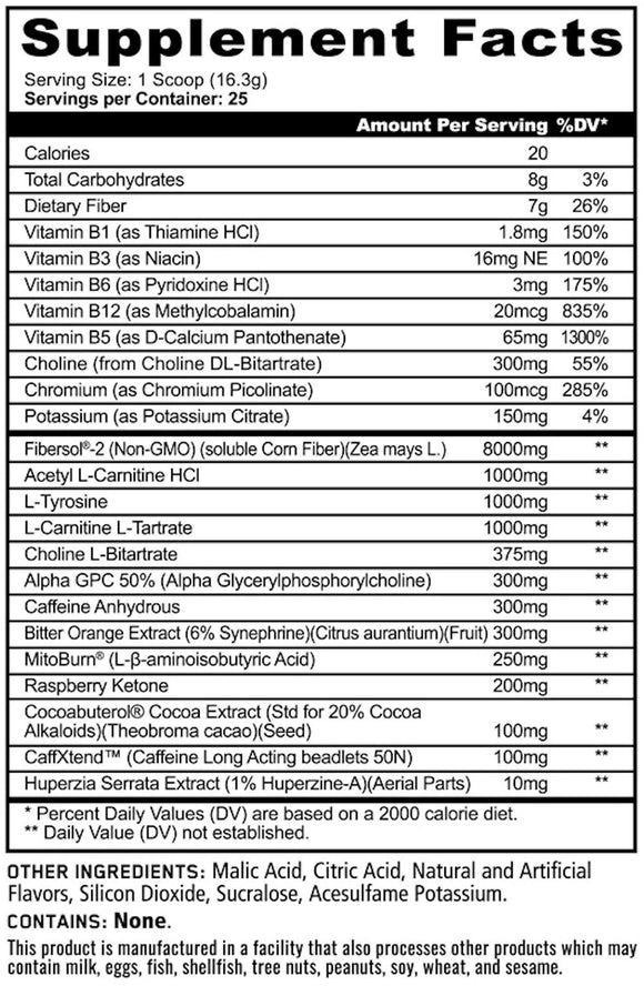 Panda Supps Burn Max Thermogenic|Fat Burner|Bodyandfitness.com