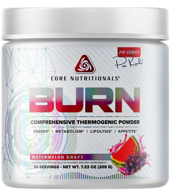Core Nutritionals Burn Sour Candy 50 serving|Fat Burner|Bodyandfitness.com
