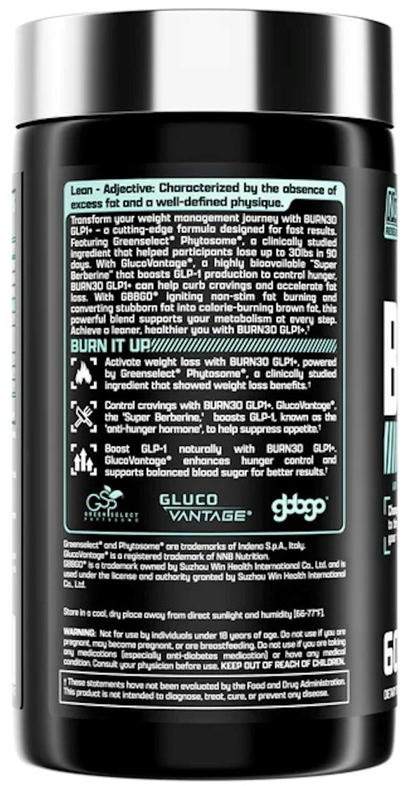 Nutrex Burn30 GLP1|Fat Burner|Bodyandfitness.com