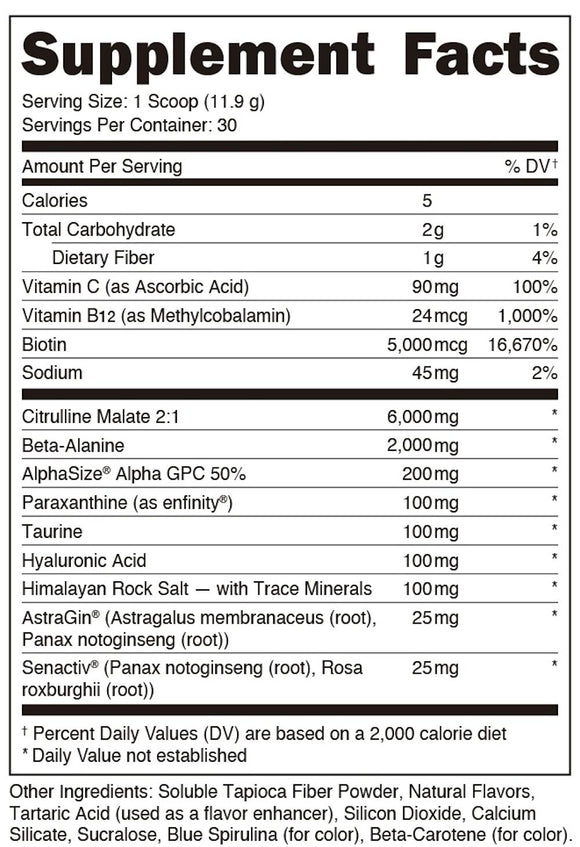 Bucked Up Babe Pre Workout Powder for Women Fruit Punch (Copy)|Pre Workout|Bodyandfitness.com