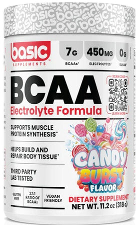 Basic Supplements BCAA 30 Serving (Copy)|BCAA|Bodyandfitness.com
