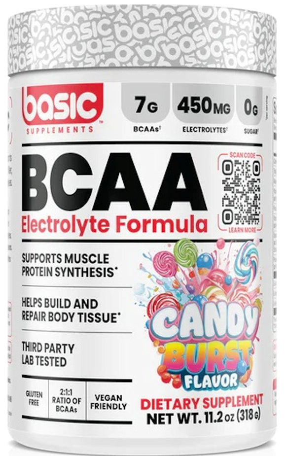 Basic Supplements BCAA 30 Serving (Copy)|BCAA|Bodyandfitness.com