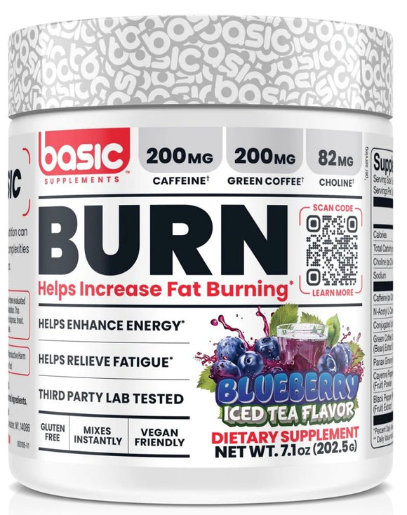 Basic Supplements Basic Burn 45 Serving (Copy)|Fat Burner|Bodyandfitness.com