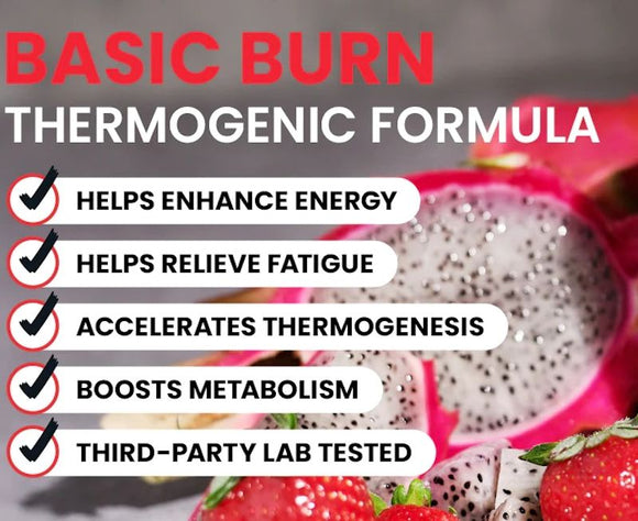 Basic Supplements Basic Burn 45 Serving (Copy)|Fat Burner|Bodyandfitness.com