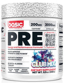 Basic Supplements Pre|Pre Workout|Bodyandfitness.com