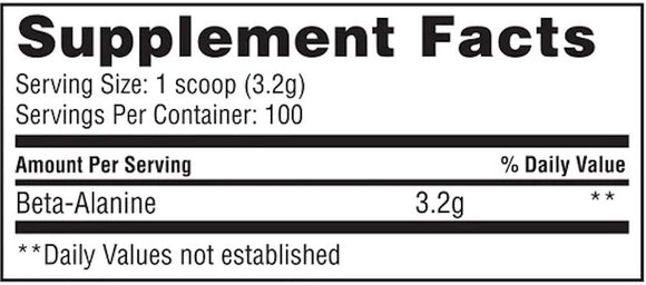 Gaspari Nutrition Beta Alanine 100 servings|Pre Workout|Bodyandfitness.com