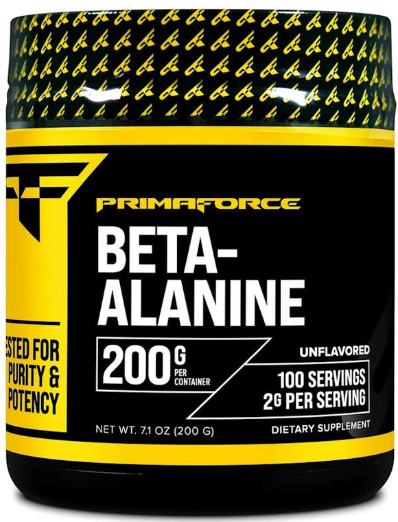 PrimaForce Beta Alanine 200gms|Pre Workout|Bodyandfitness.com