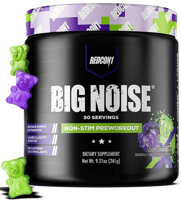 RedCon1 Big Noise Non Stim Pre Workout 30 servings|Muscle Pumps|Bodyandfitness.com