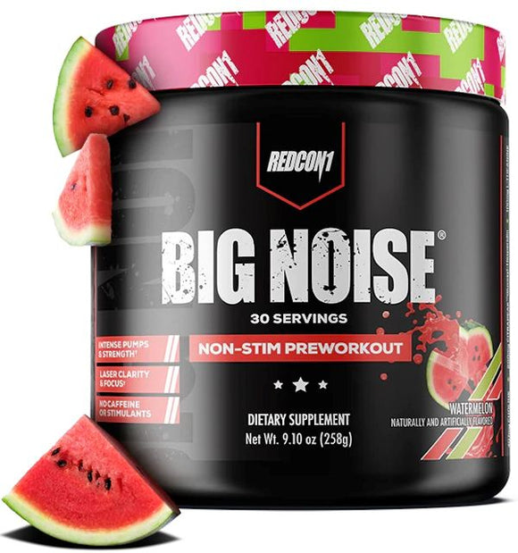 RedCon1 Big Noise Non Stim Pre Workout 30 servings|Muscle Pumps|Bodyandfitness.com