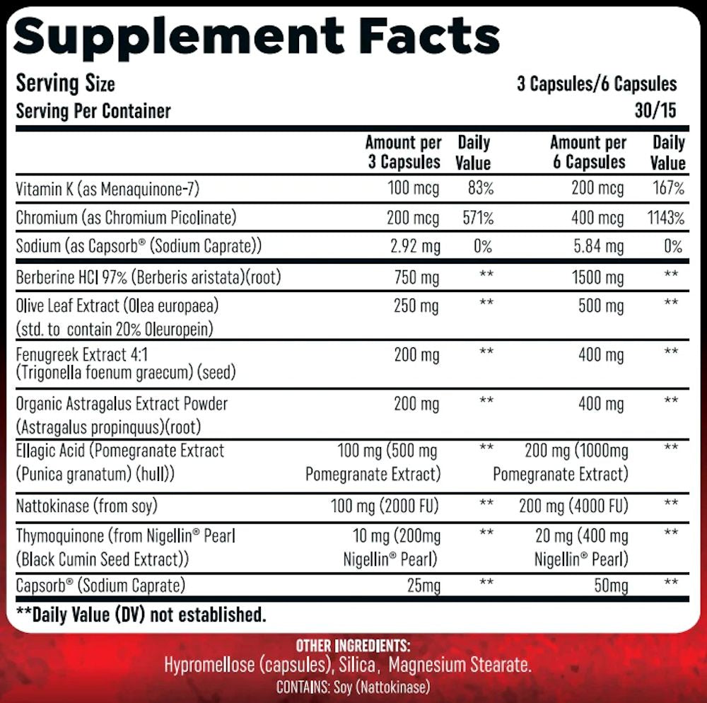 HTLT Supps Bloodwork 90 Capsules|Health|Bodyandfitness.com