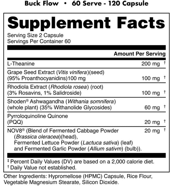 Bucked Up Flow | The Next Generation of Nitric Oxide|Pre Workout|Bodyandfitness.com