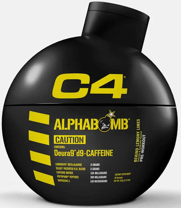 Cellucor C4 AlphaBomb High Stim Pre-Workout Blue Rageberry|Muscle Pumps|Bodyandfitness.com