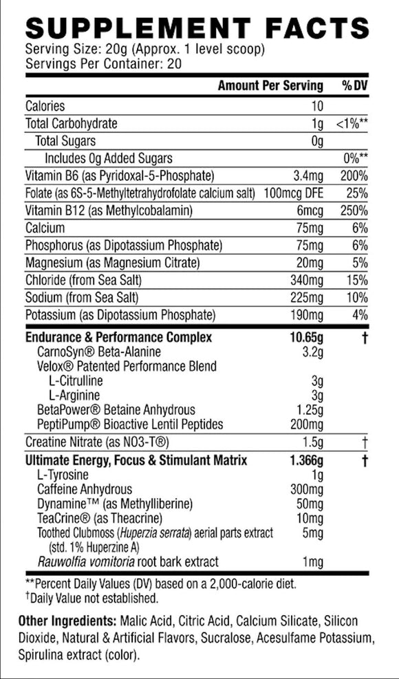 Cellucor C4 Ultimate Pre-Workout 20 serving|Pre Workout|Bodyandfitness.com