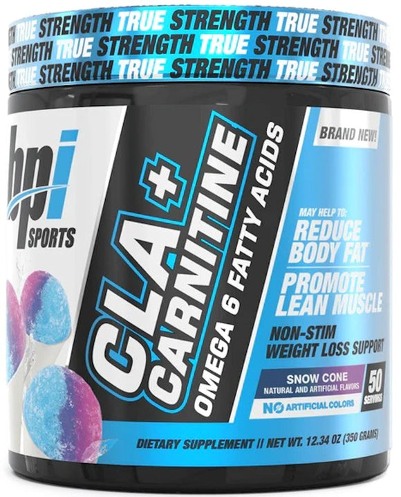 BPI Sports CLA + Carnitine Snow Cone|Fat Burner|Bodyandfitness.com