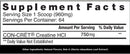 Con-Cret Creatine HCI 64 Servings-6