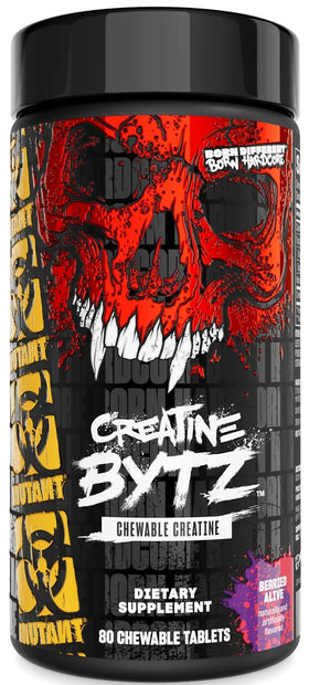 MUTANT Creatine Bytz – Sugar Free Chewable Tabs Tangy Blue Razz (Copy)|Creatine|Bodyandfitness.com