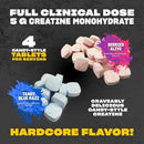 MUTANT Creatine Bytz – Sugar Free Chewable Tabs Tangy Blue Razz (Copy)|Creatine|Bodyandfitness.com