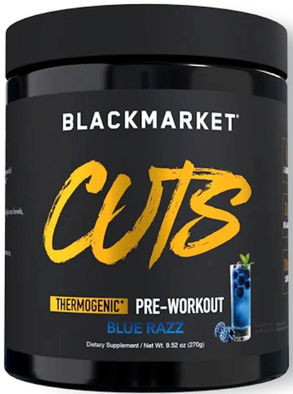 BlackMarket Labs Cuts|Pre Workout|Bodyandfitness.com