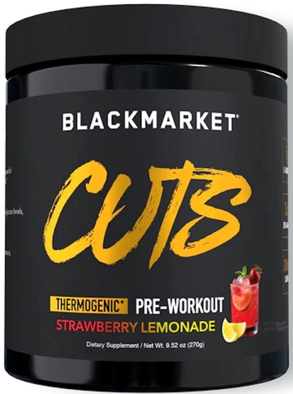 BlackMarket Labs Cuts|Pre Workout|Bodyandfitness.com