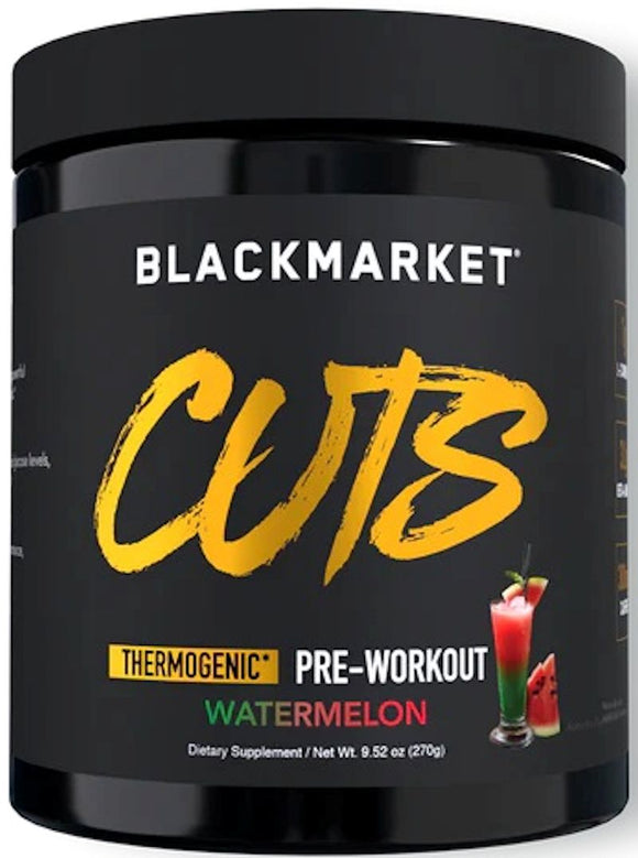 BlackMarket Labs Cuts|Pre Workout|Bodyandfitness.com