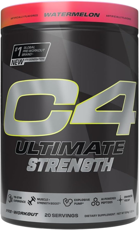 Cellucor C4 Ultimate Strength Pre-Workout|Pre Workout|Bodyandfitness.com