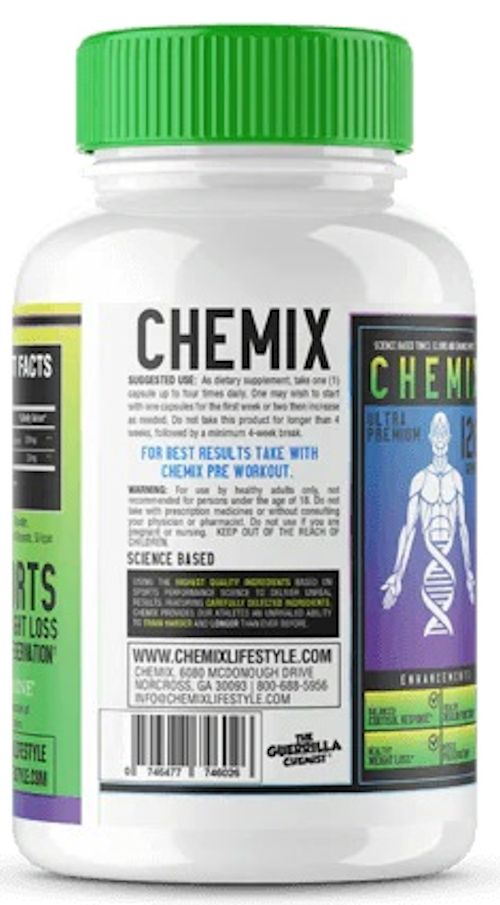 Chemix Cortibloc Balanced Cortisol 120 caps