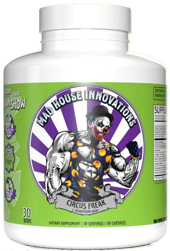 Mad House Innovations Circus Freak|Test Booster|Bodyandfitness.com