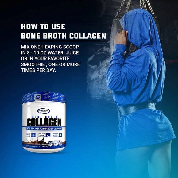 Gaspari Nutrition Bone Broth Collagen 30 servings|Collagen|Bodyandfitness.com