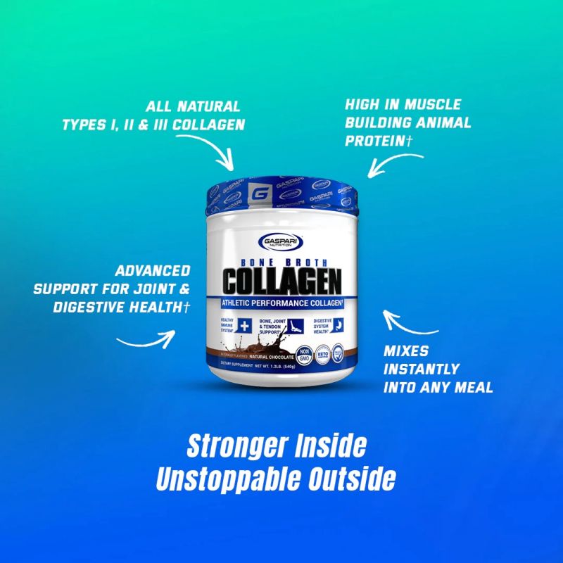 Gaspari Nutrition Bone Broth Collagen 30 servings