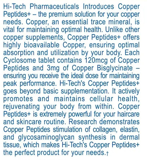 Hi-Tech Copper Peptides+