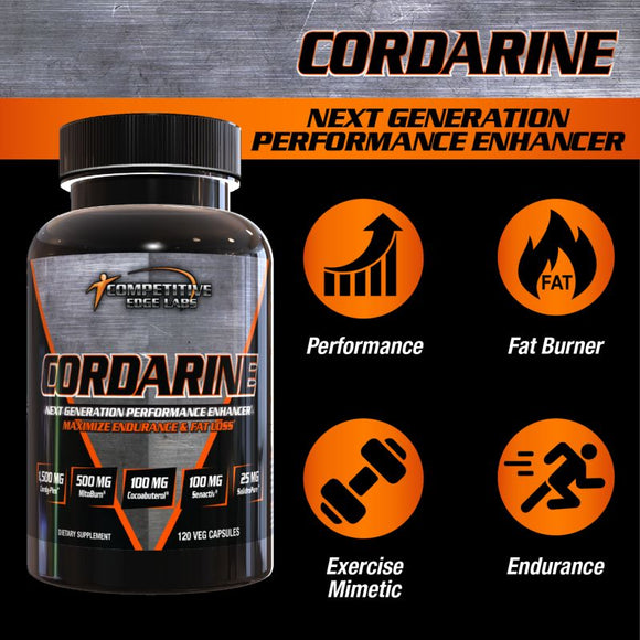 Competitive Edge Labs Cordarine 120 Veg Caps|Lean Muscle|Bodyandfitness.com