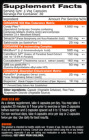 Competitive Edge Labs Cordarine 120 Veg Caps|Lean Muscle|Bodyandfitness.com