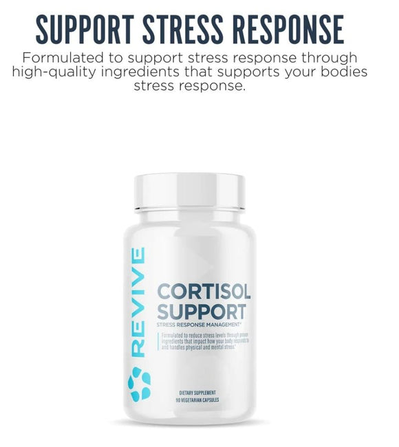Revive Cortisol Stress Response Management 90 Veg-Caps