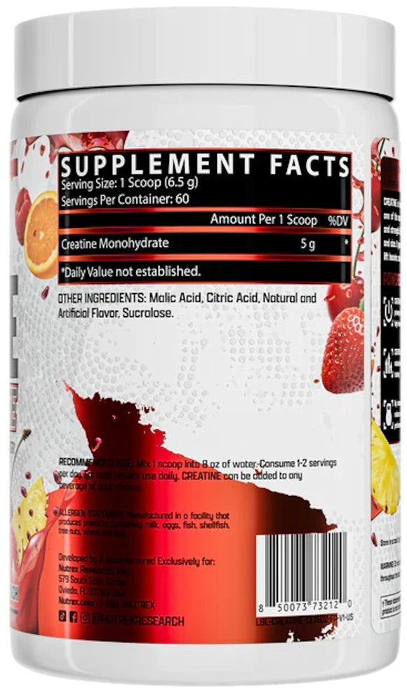 Nutrex Creatine Monohydrate Strawberry Watermelon|Creatine|Bodyandfitness.com