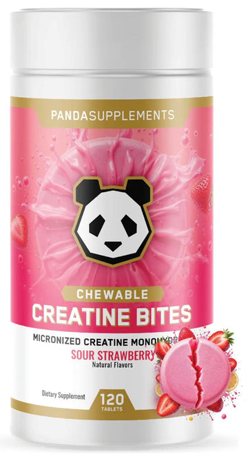Panda Supps - Creatine Bites|Creatine|Bodyandfitness.com