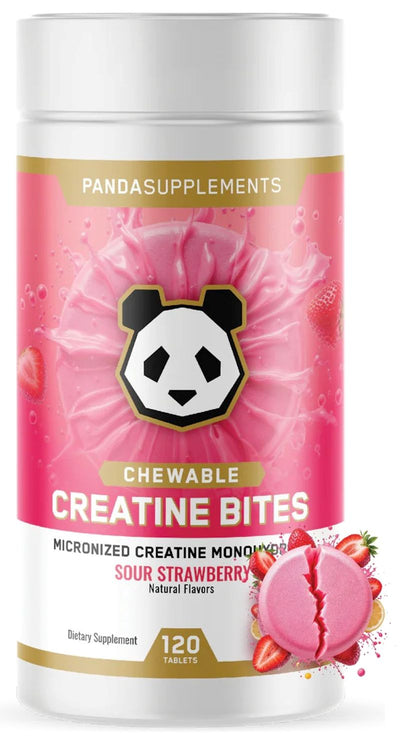 Panda Supps - Creatine Bites|Creatine|Bodyandfitness.com