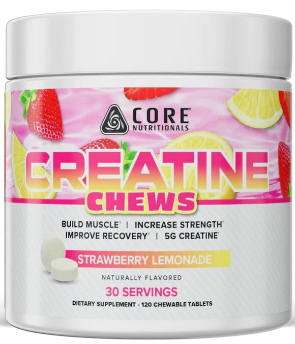CORE Nutritionals Creatine Chews 30 Servings|Creatine|Bodyandfitness.com