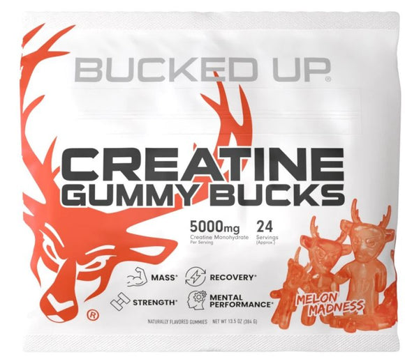 Bucked Up Creatine Gummies 24 Servings|Creatine|Bodyandfitness.com