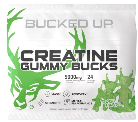 Bucked Up Creatine Gummies 24 Servings|Creatine|Bodyandfitness.com