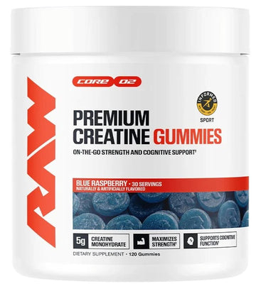 RAW Nutrition, Premium Creatine Gummies,  Performance|Creatine|Bodyandfitness.com