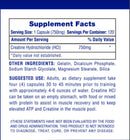 Hi-Tech Pharma Creatine HCL | 120 Capsules|Creatine|Bodyandfitness.com