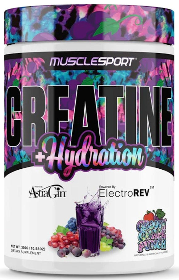 Musclesport Creatine+Hydration Pre Workout