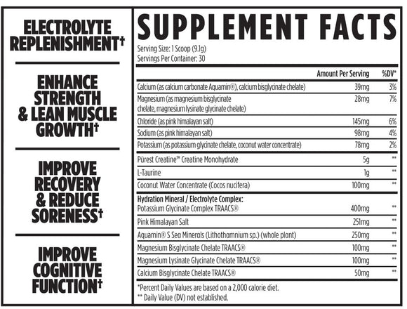 VMI Sports Creatine + Hydration 30 Servings|Pre Workout|Bodyandfitness.com