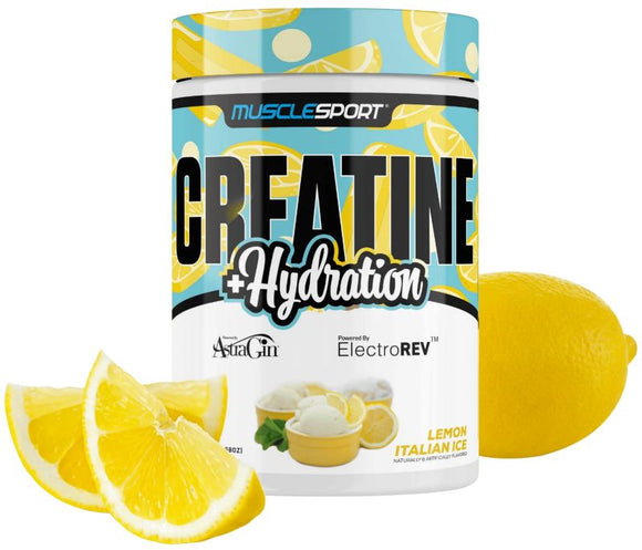 Musclesport Creatine+Hydration Strawberry Watermelon|Creatine|Bodyandfitness.com