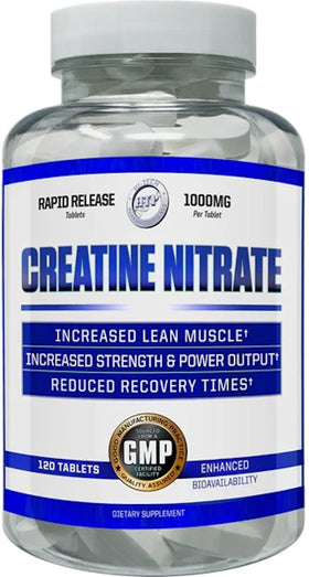 Hi-Tech Pharmaceuticals Creatine Nitrate 1000mg 120 Tablets|Creatine|Bodyandfitness.com