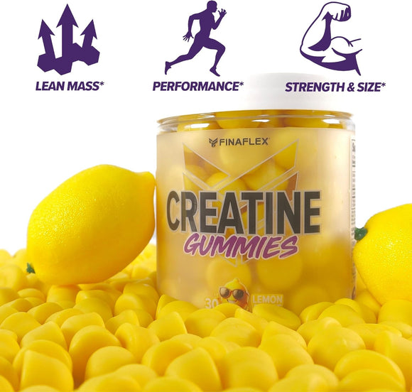 FinaFlex Creatine Gummies 30 Serving|Creatine|Bodyandfitness.com