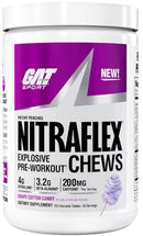 GAT Sport Nitraflex, Chews Pre-Workout, Hits Harder, Faster-3