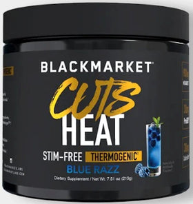 BlackMarket Cuts Heat Stim-Free Fat Burner|Pre Workout|Bodyandfitness.com